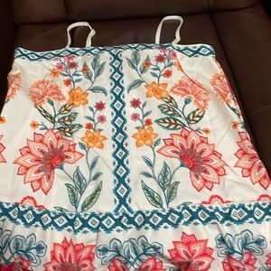 New floral camisole size M